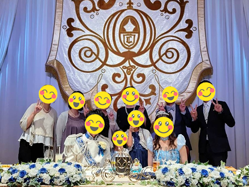 社員のディズニー結婚式